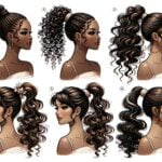 Eye-Catching Ways to Style Curly and Wavy Ponytails Vibrant and stunning curly and wavy ponytails: Eye-catching ways to style your hair