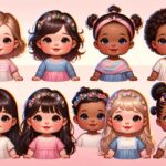 Adorable SUPER SWEET BABY GIRL HAIRSTYLES featuring cute accessories and playful designs