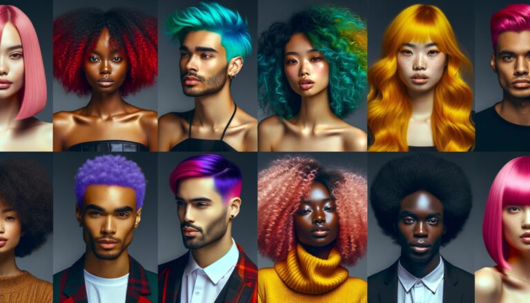 Juicy Examples of Underlayer Hair Color Trend