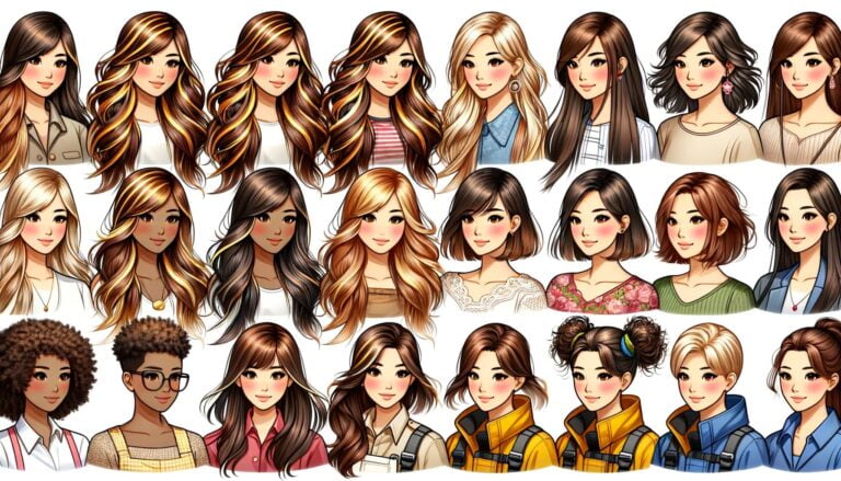 Looks With Caramel Highlights on Brown Hair for 2024