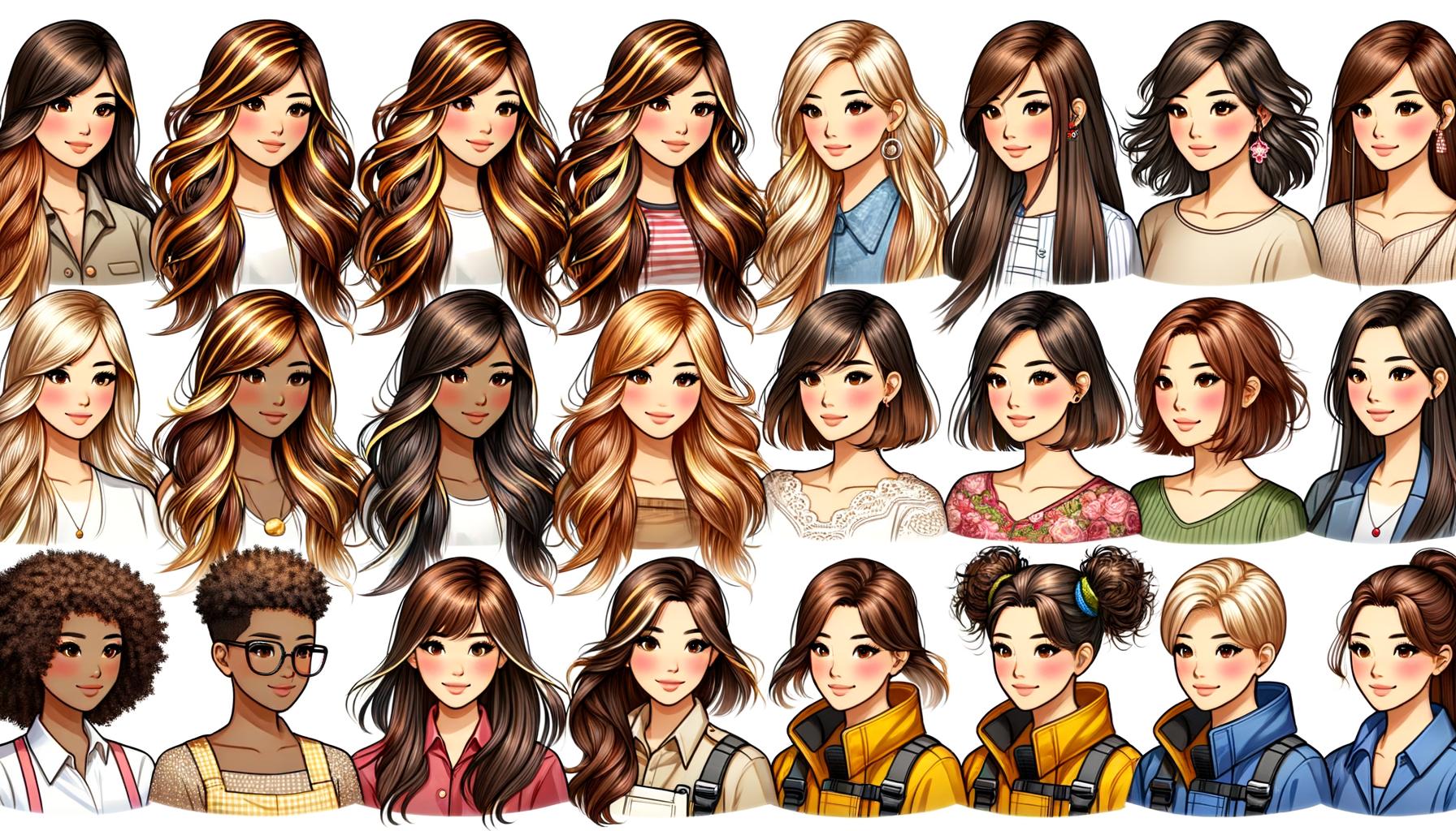 Looks With Caramel Highlights on Brown Hair for 2024 Looks With Caramel Highlights on Brown Hair for 2024