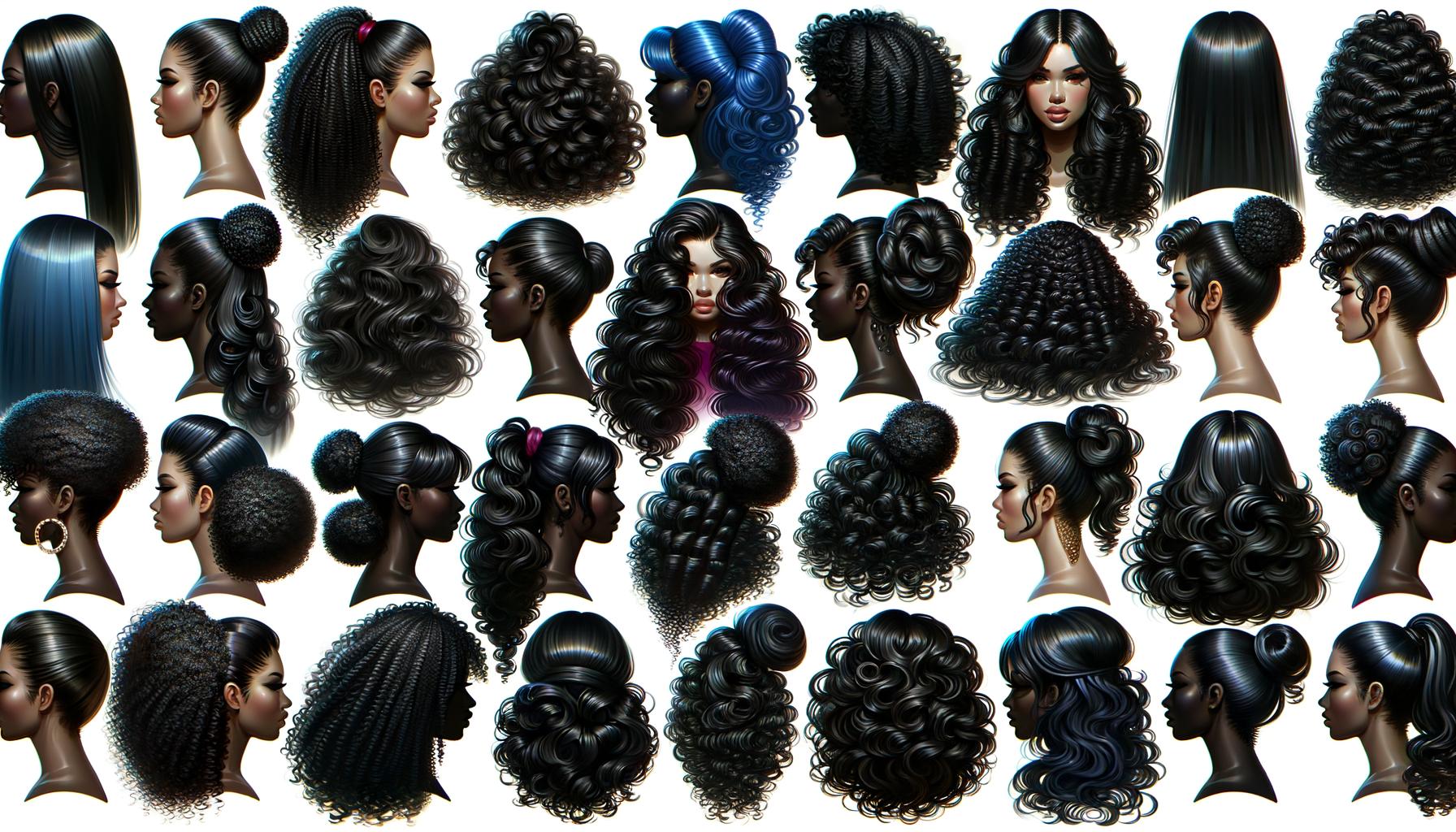 Picture-Perfect Black Curly Hairstyles Picture-Perfect Black Curly Hairstyles