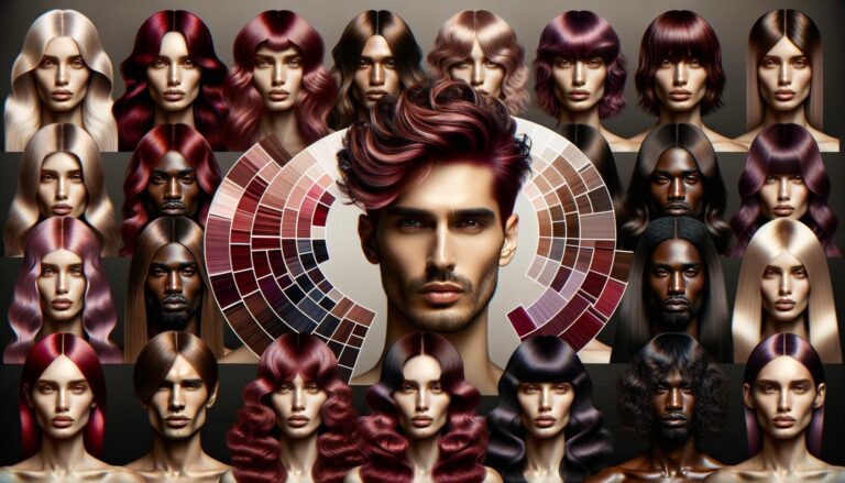Shades of Burgundy Hair Color Trending in 2024