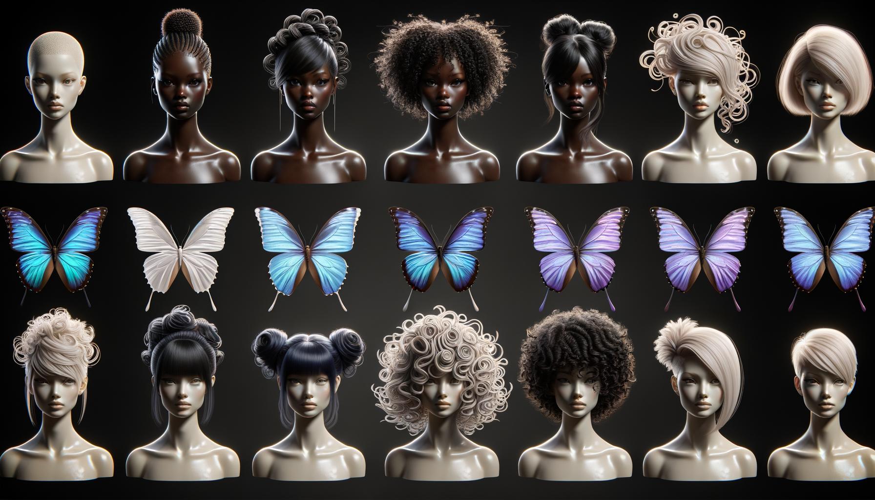 Spectacular Butterfly Cut Hair Ideas: Bold and Playful Styles