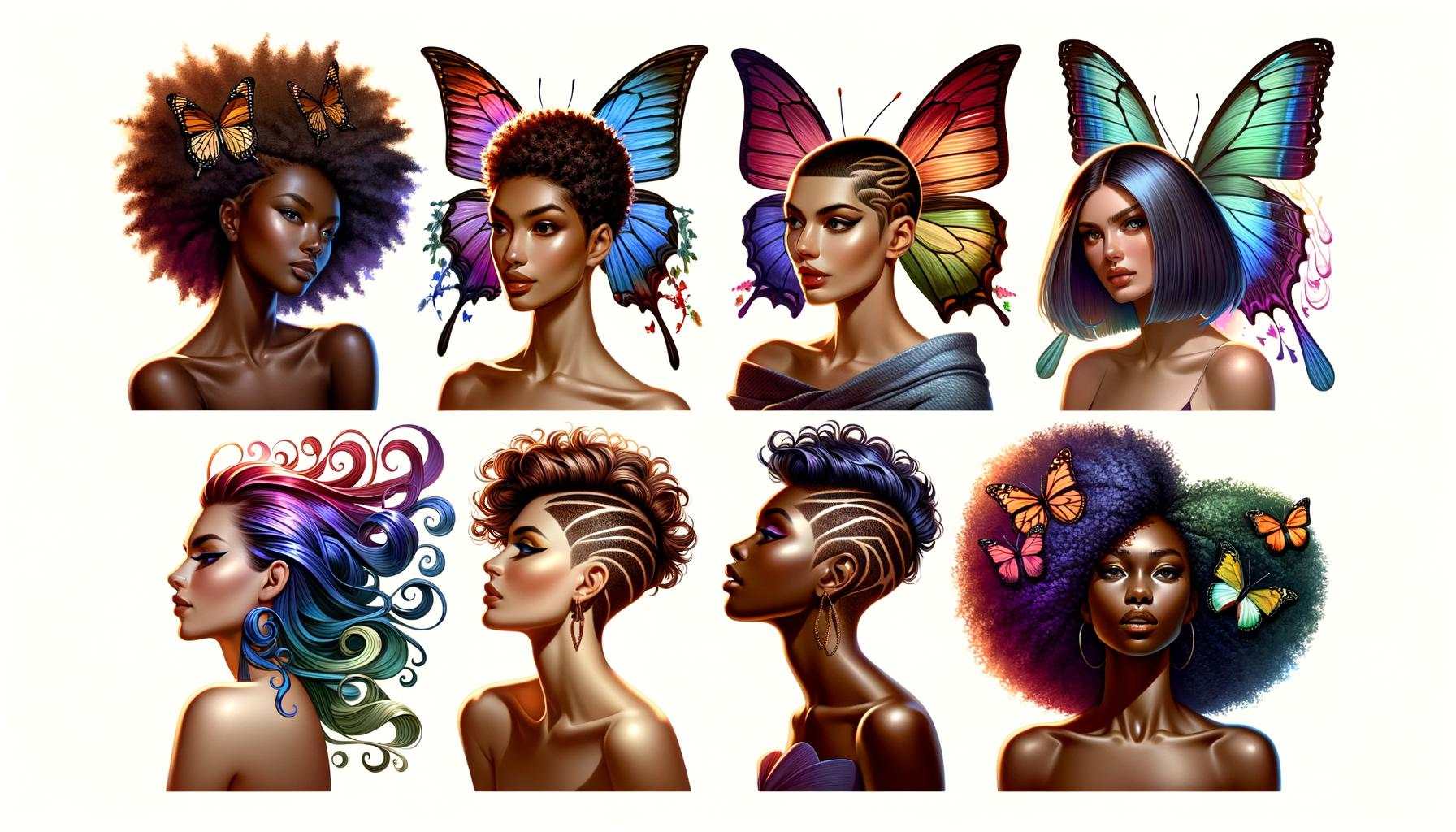 Spectacular Butterfly Cut Hair Ideas: Unique and Eye-Catching Designs