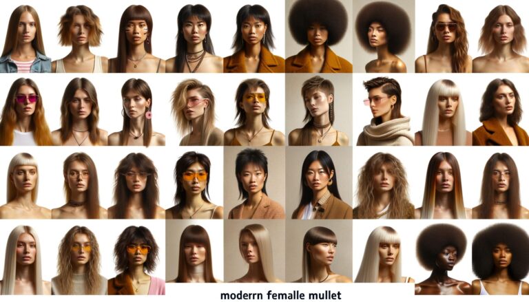 Ways to Style Modern Female Mullet in 2024 Ways to Style Modern Female Mullet in 2024